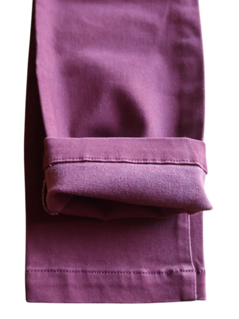 NYDJ Burgundy Skinny Jeans Lift Tuck Size 14 NWT Stretch - Picture 8 of 11